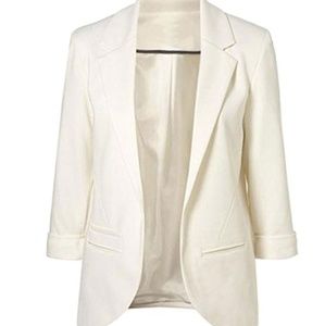White Blazer